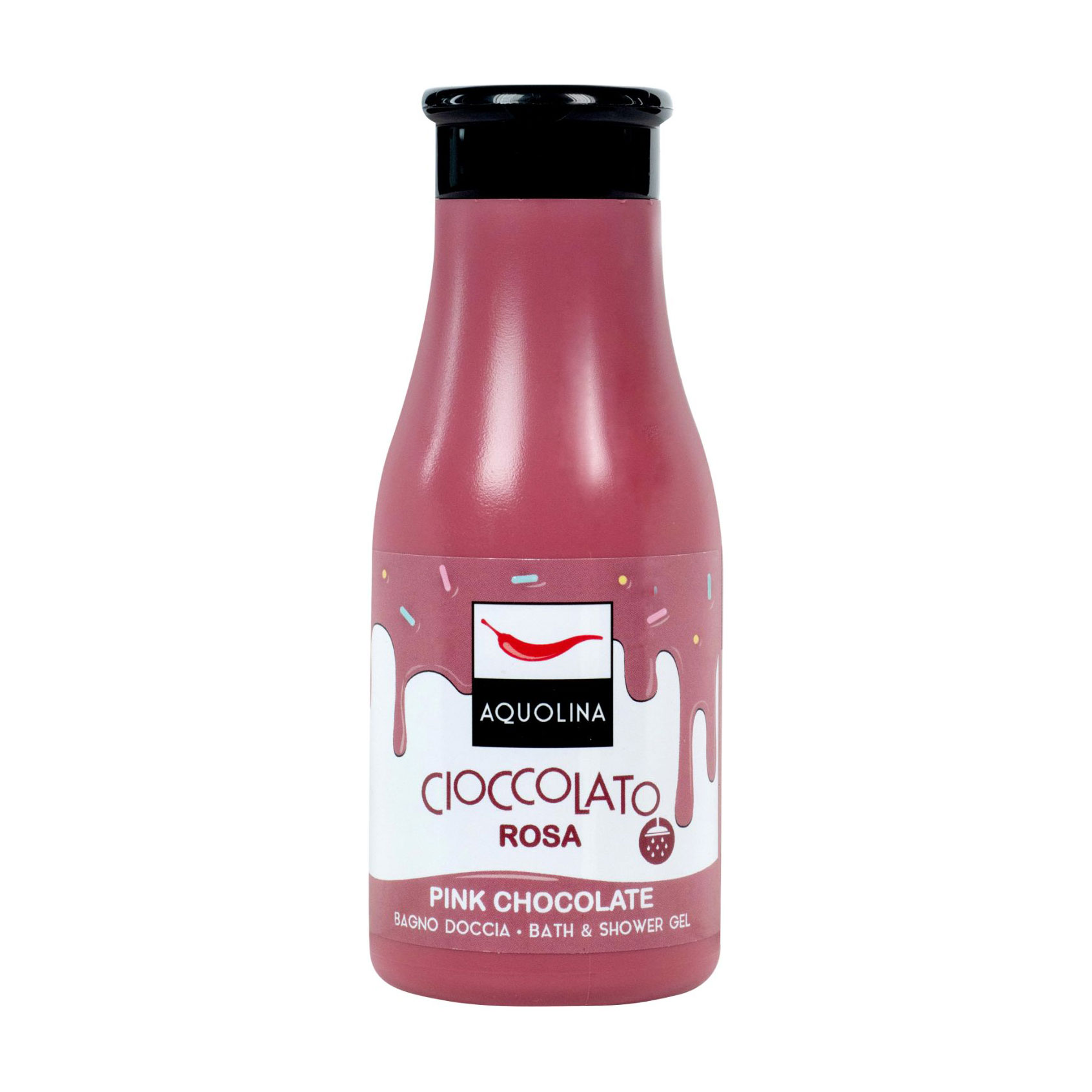 Гель для ванни та душу Aquolina Pink Chocolate Bath &amp; Shower Gel, 250 мл
